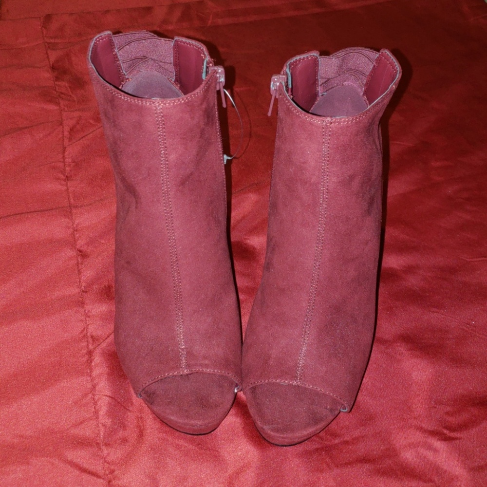 Nine West Peep Toe Booties - Picture 4 of 4